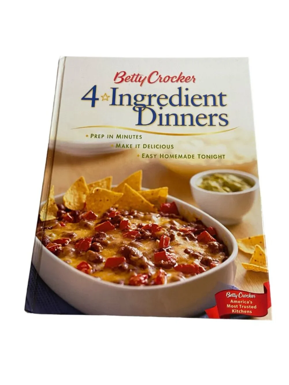 Betty Crocker 4 Ingredient Dinners Cookbook Easy Quick Recipes HC 2003